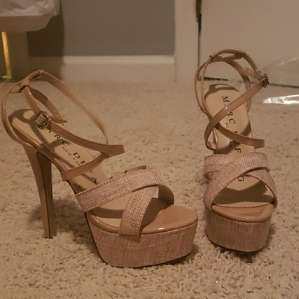 NWOT Beige Heels